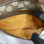 Gucci GG Sherry Line Shoulder Bag Brown Logo — view 6