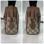 Gucci GG Sherry Line Shoulder Bag Brown Logo — view 7