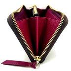 Louis Vuitton Monogram Portefeuille Clemence Fuchsia Wallet — view 3