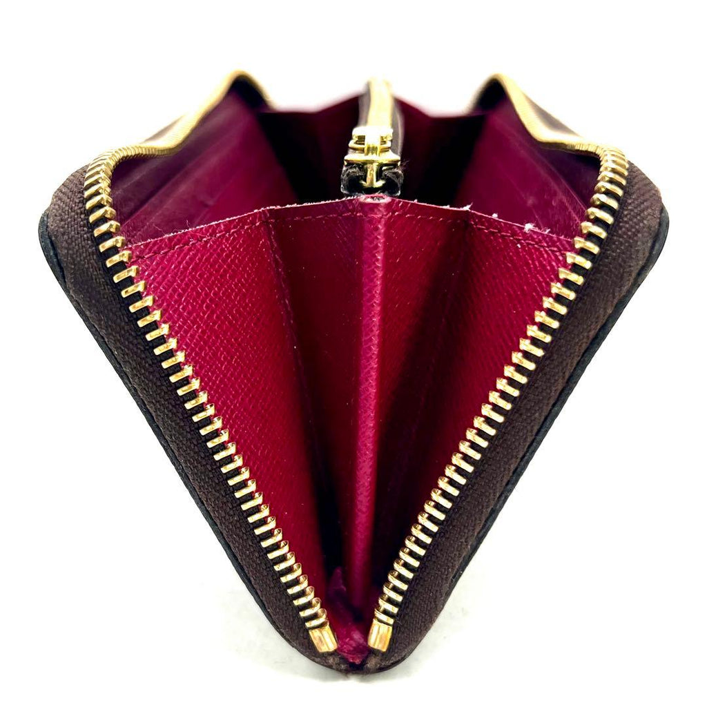 Louis Vuitton Monogram Portefeuille Clemence Fuchsia Wallet — view 4