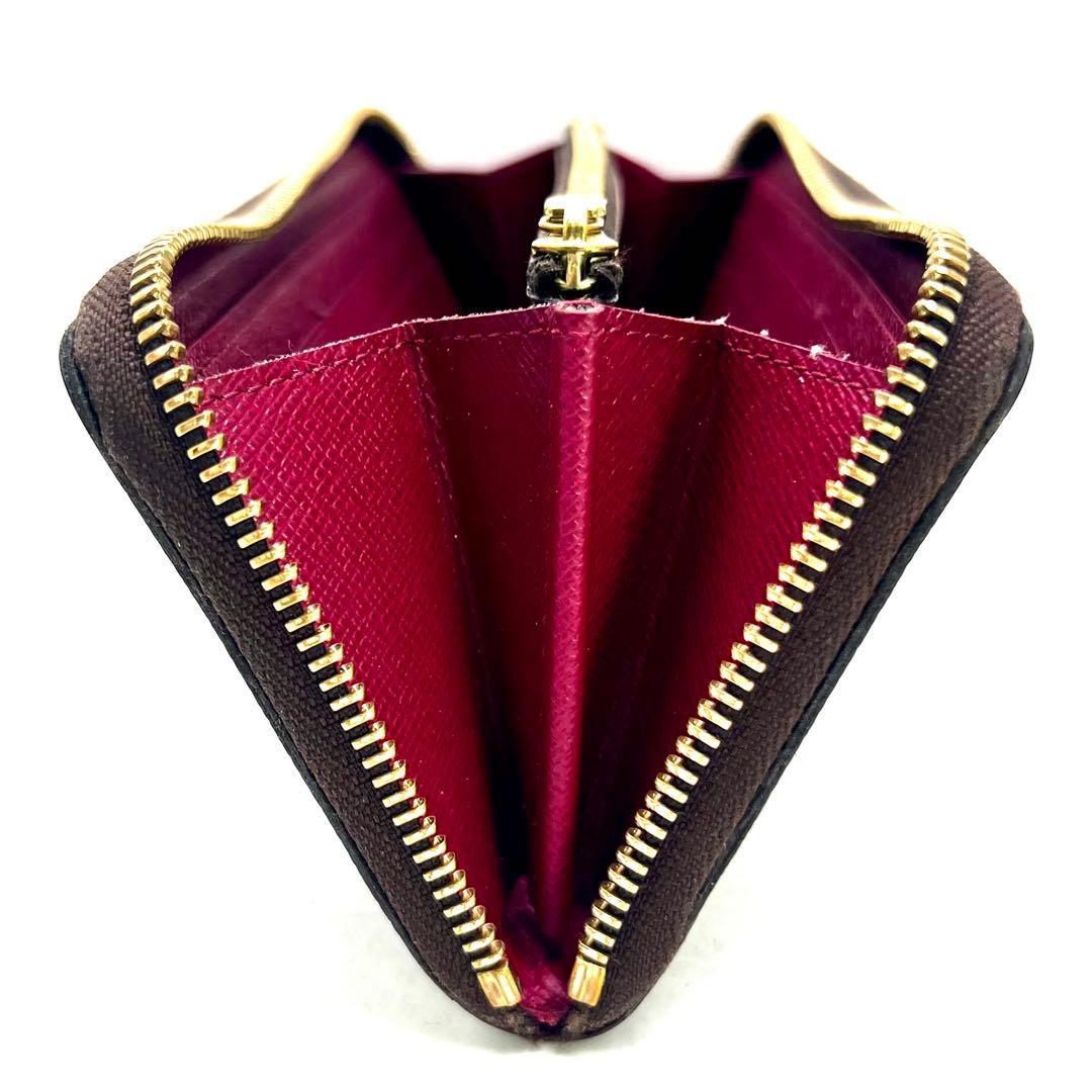 Louis Vuitton Monogram Portefeuille Clemence Fuchsia Wallet — view 4