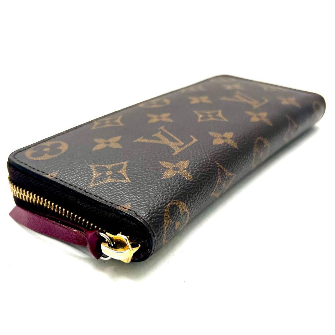 Louis Vuitton Monogram Portefeuille Clemence Fuchsia Wallet — view 5