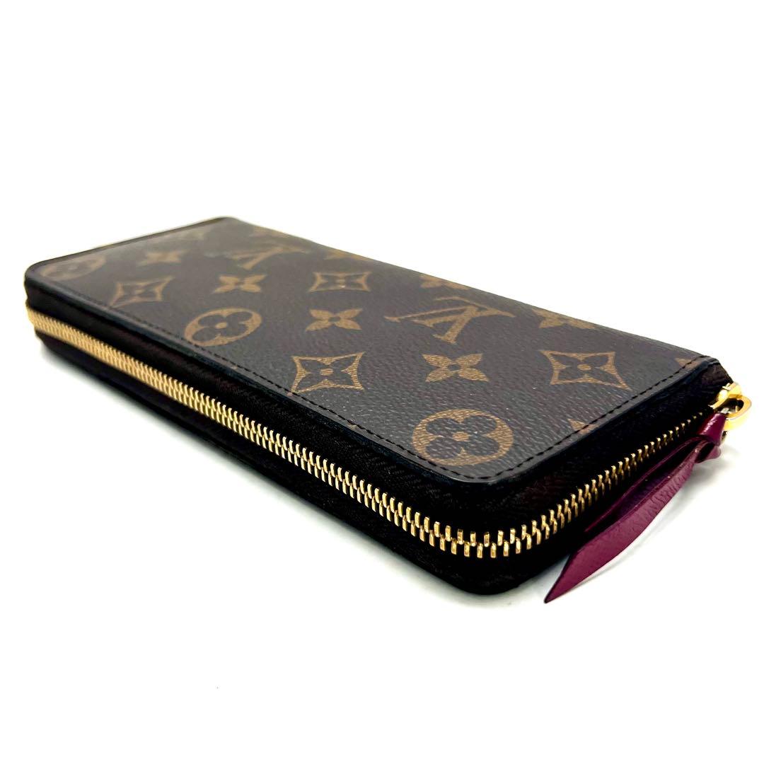 Louis Vuitton Monogram Portefeuille Clemence Fuchsia Wallet — view 6