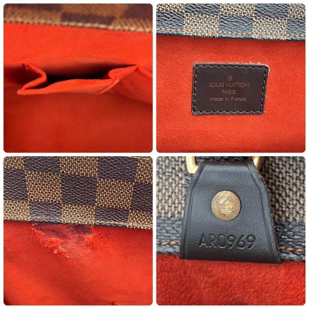 Louis Vuitton Shoulder Bag Tote Parioli GM Damier Ebene — view 8