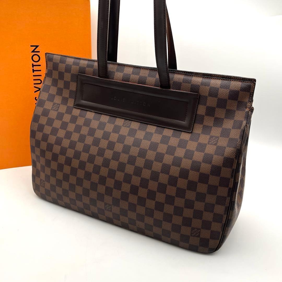 Louis Vuitton Shoulder Bag Tote Parioli GM Damier Ebene — view 9