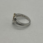 Tiffany & Co Open Heart Ribbon Ring Combination — view 2