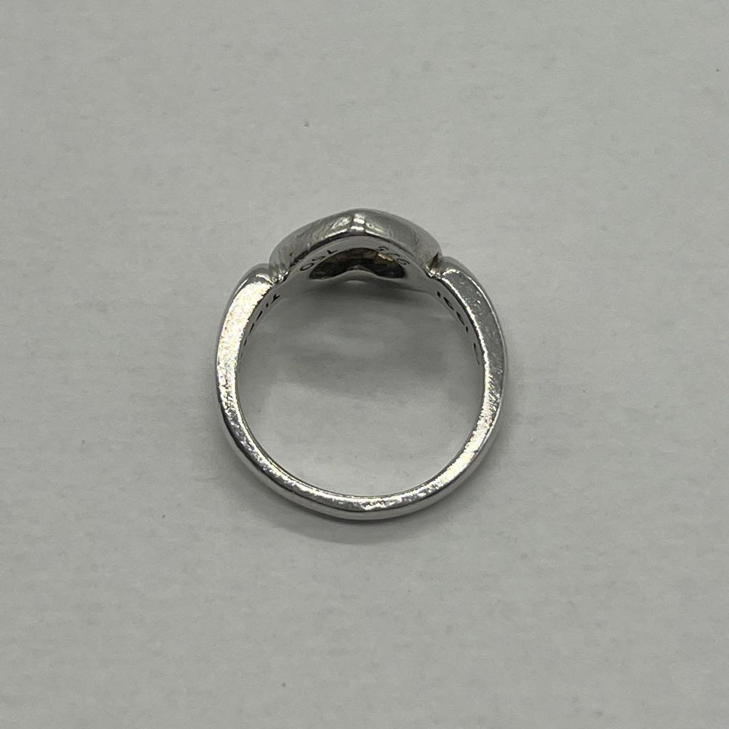 Tiffany & Co Open Heart Ribbon Ring Combination — view 6