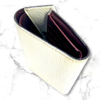 Louis Vuitton Epi Victorine LV Logo Off White Wallet — view 7
