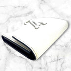 Louis Vuitton Epi Victorine LV Logo Off White Wallet — view 9