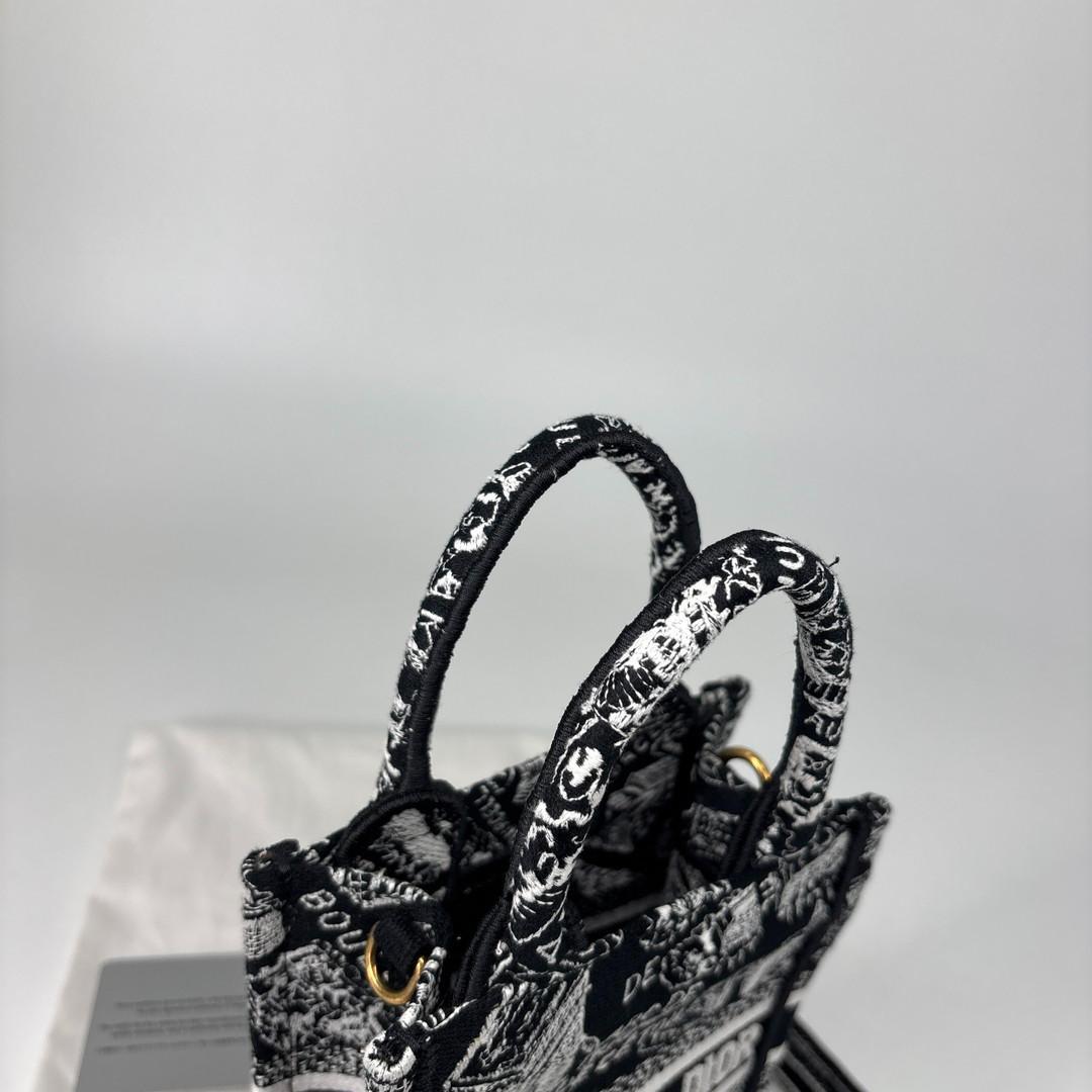 Dior Plan de Paris Book Tote Shoulder — view 5