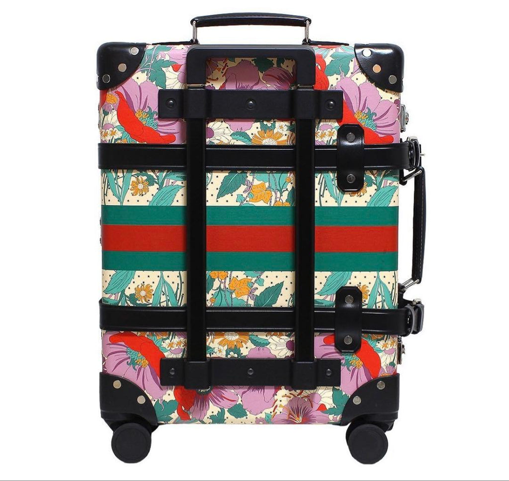 Gucci Globe Trotter Collaboration Floral Suitcase Travel — view 2