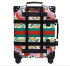 Gucci Globe Trotter Collaboration Floral Suitcase Travel — view 2