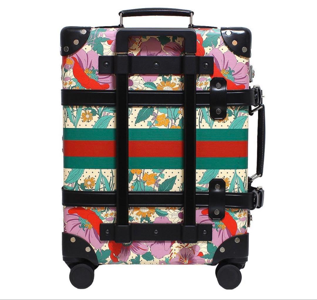 Gucci Globe Trotter Collaboration Floral Suitcase Travel — view 2