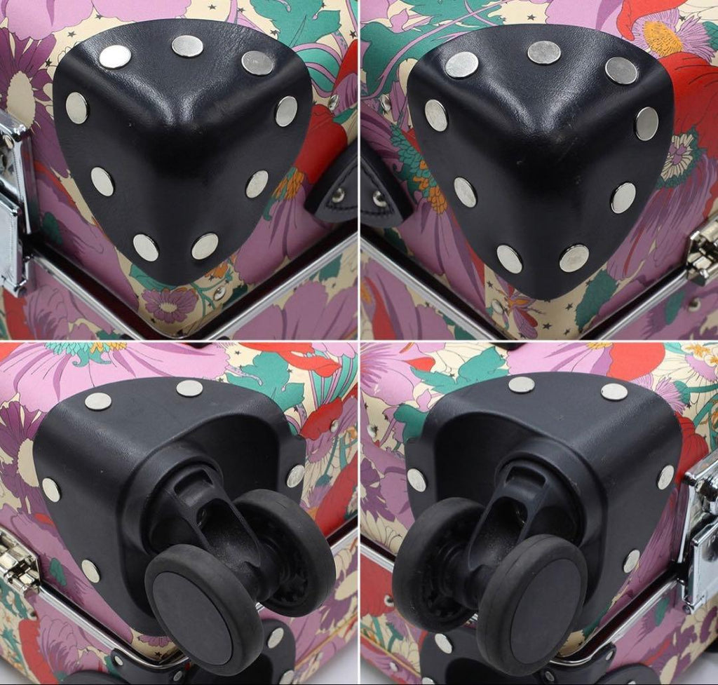 Gucci Globe Trotter Collaboration Floral Suitcase Travel — view 7