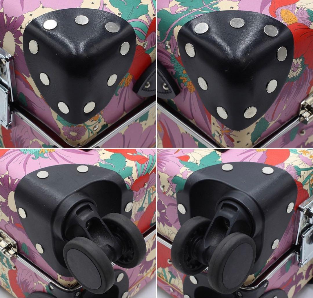 Gucci Globe Trotter Collaboration Floral Suitcase Travel — view 7