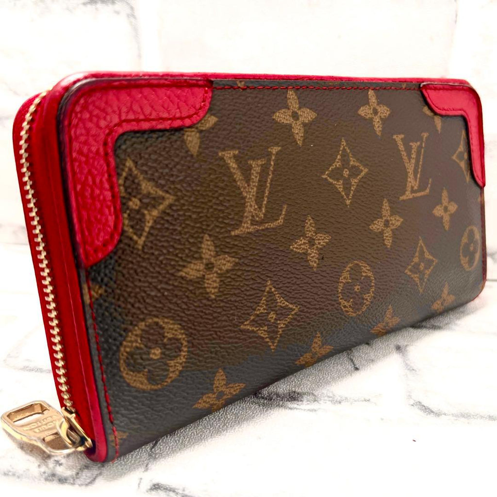 Louis Vuitton Monogram Retiro Zippy Wallet
