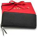 Louis Vuitton Zip Around Wallet Epi Portefeuille Clemence