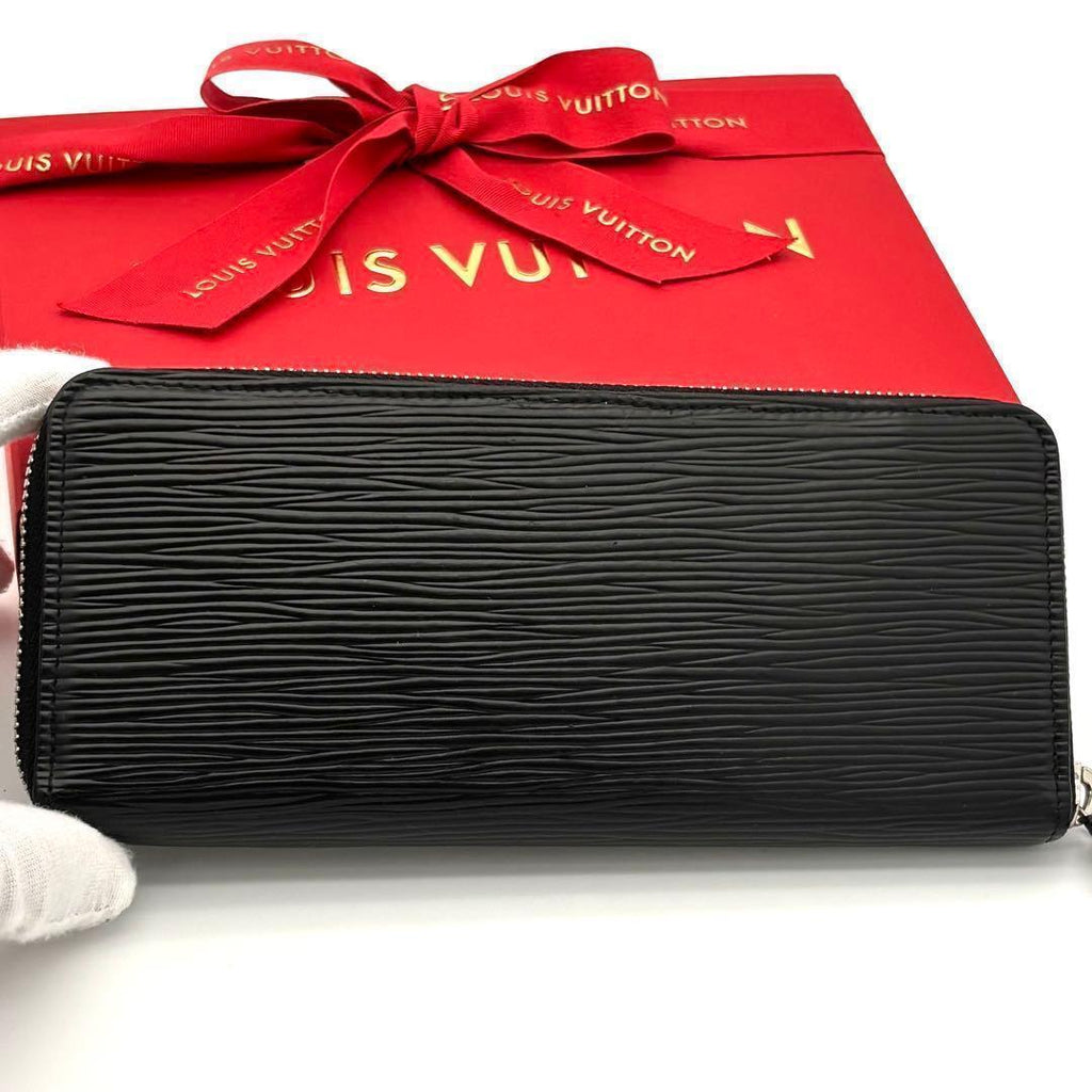 Louis Vuitton Zip Around Wallet Epi Portefeuille Clemence — view 2