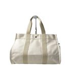 Hermes Cannes MM Canvas Tote with Pouch — view 2