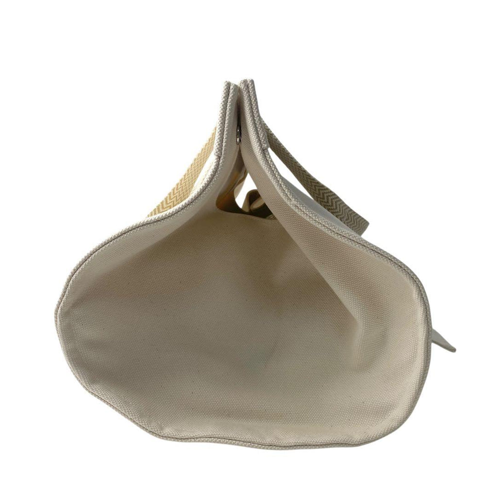 Hermes Cannes MM Canvas Tote with Pouch — view 4