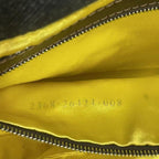 Fendi Denim Flower Embroidery Baguette Bag — view 8