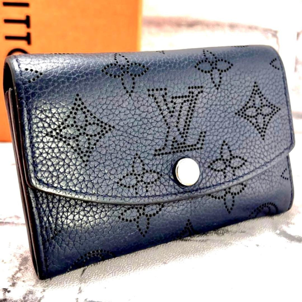 Louis Vuitton Mahina Monogram Marine Bifold Wallet