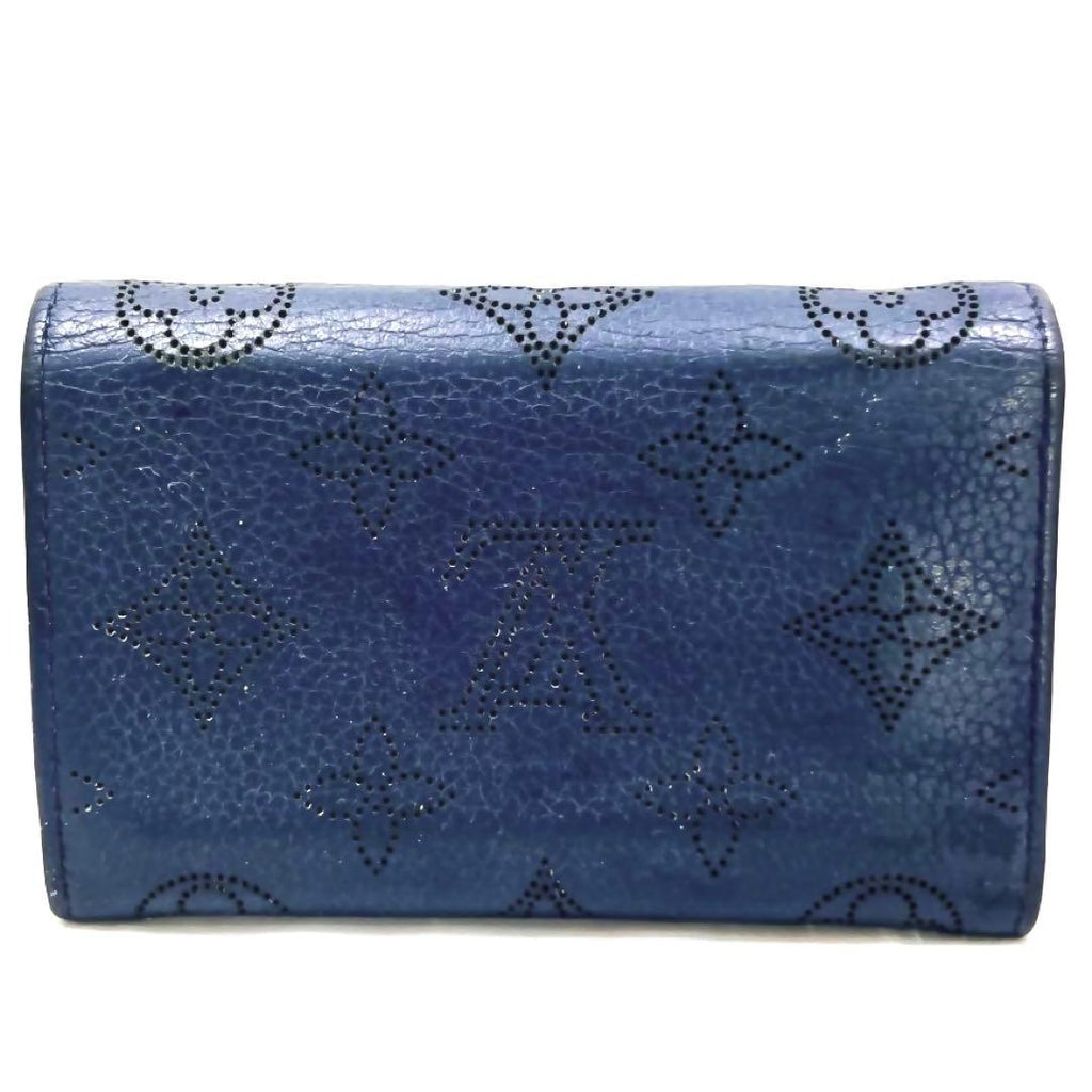 Louis Vuitton Mahina Monogram Marine Bifold Wallet — view 4