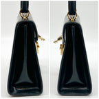 Gucci Vintage Rock Handbag Leather Black — view 5