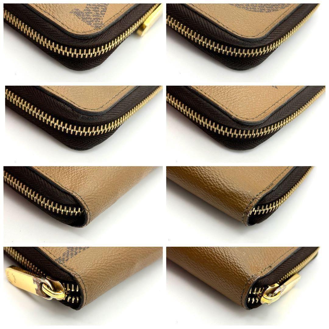 Louis Vuitton Monogram Giant Zippy Wallet Brown — view 9