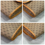Gucci GG Shoulder Bag Brown Beige Logo Leather — view 8