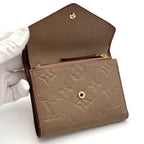 Louis Vuitton Victorine Monogram Empreinte Beige Wallet — view 3