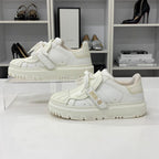 Dior Id Logo Leather Rubber Sneakers — view 2