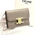 Celine Wallet Compact and Coin Slot Gray
