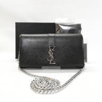 Saint Laurent Large Flap Wallet Black