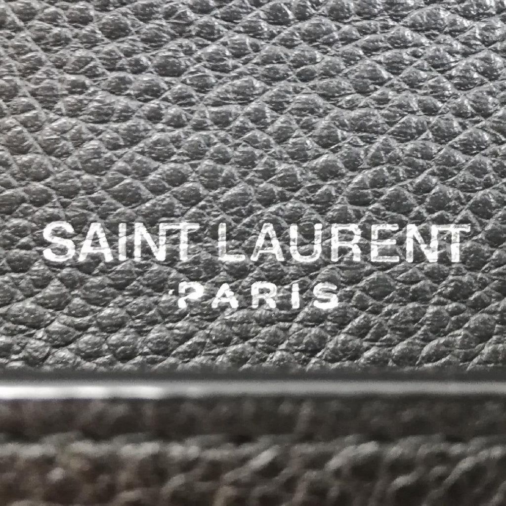 Saint Laurent Large Flap Wallet Black — view 5