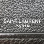 Saint Laurent Large Flap Wallet Black — view 5