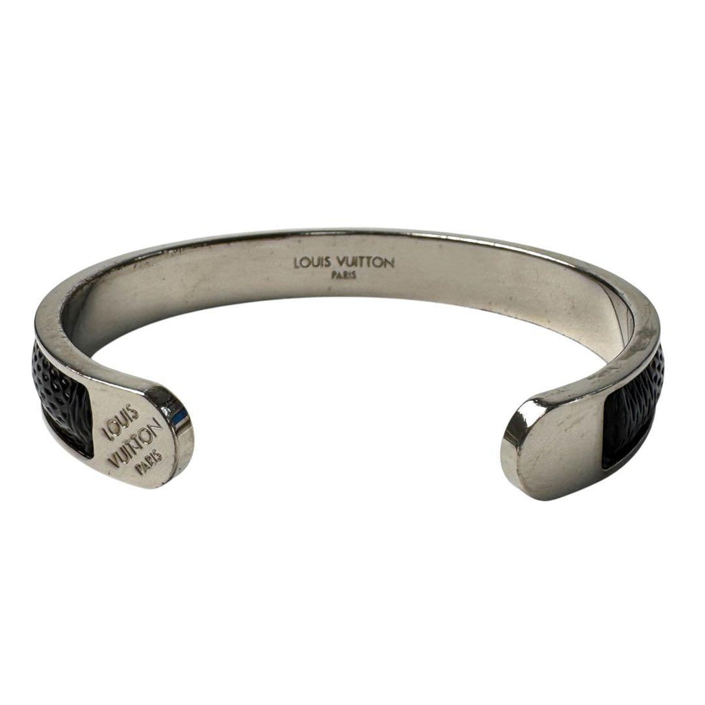 Louis Vuitton Bangle Damier Graphite Bracelet — view 2