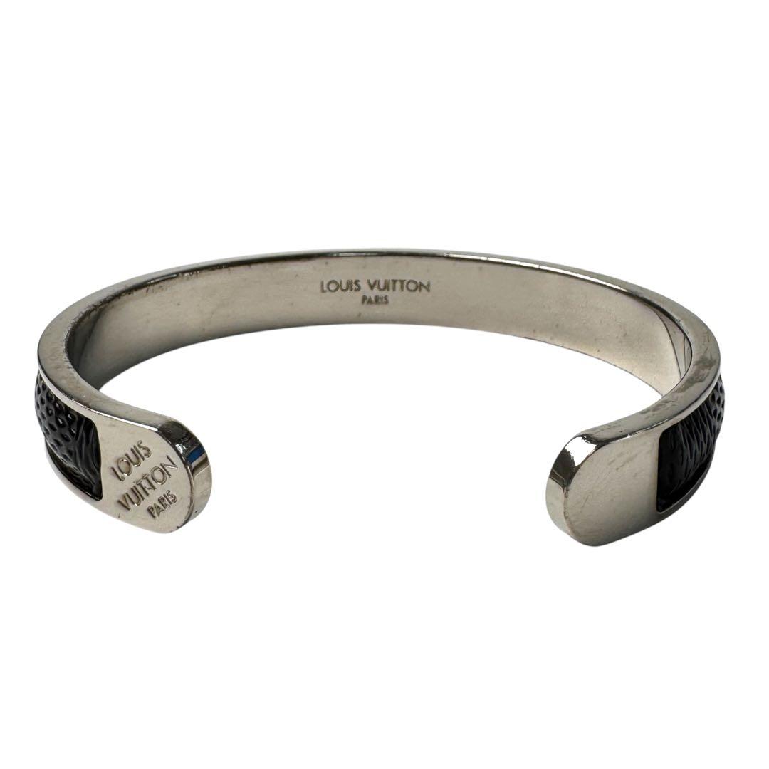 Louis Vuitton Bangle Damier Graphite Bracelet — view 2