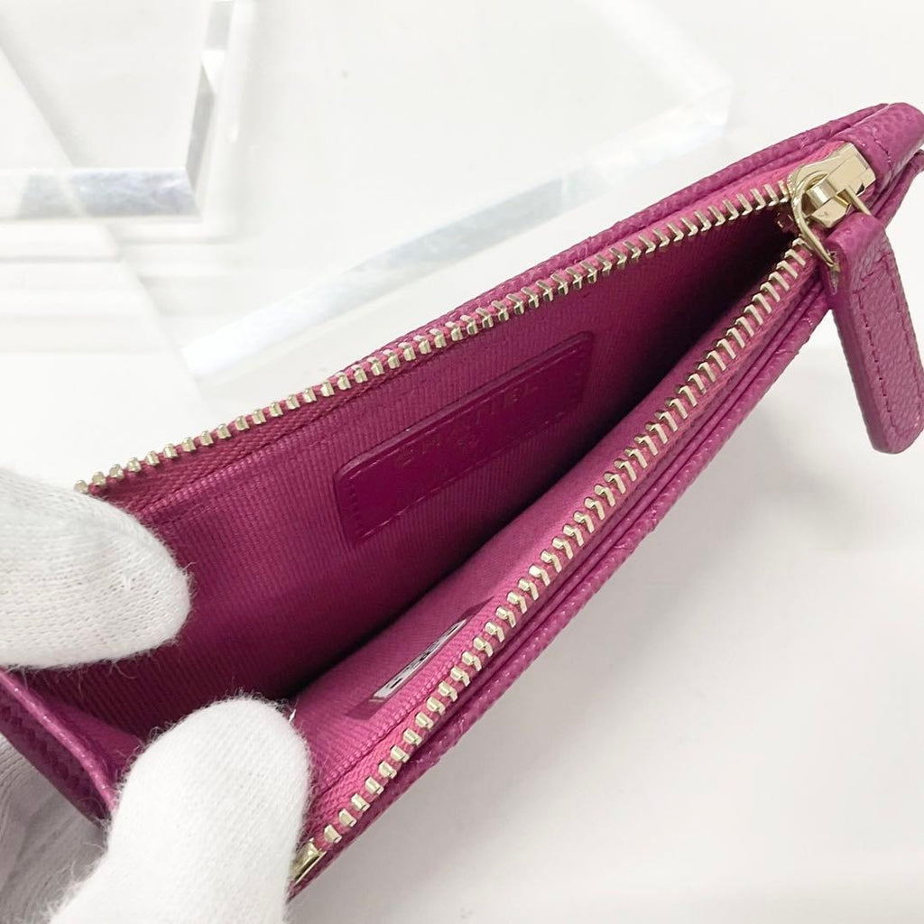 Chanel Quilted CC Logo Fragment Case Card — view 6