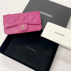 Chanel Quilted CC Logo Fragment Case Card — view 9