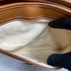 Gucci GG Clutch Beige Brown Leather Logo — view 5