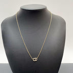 Dior CD Logo Clair de Lune Rhinestone Necklace — view 5