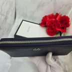 Gucci Wallet Interlocking GG Navy — view 9