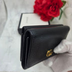 Gucci Fold Wallet GG Marmont Black — view 4