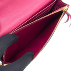 Louis Vuitton Monogram Portefeuille Flor Chain Fuchsia — view 5