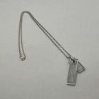Gucci Double Plate Chain Necklace — view 2