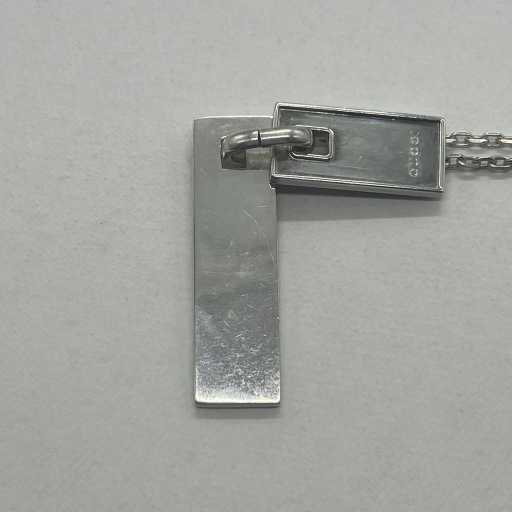 Gucci Double Plate Chain Necklace — view 4