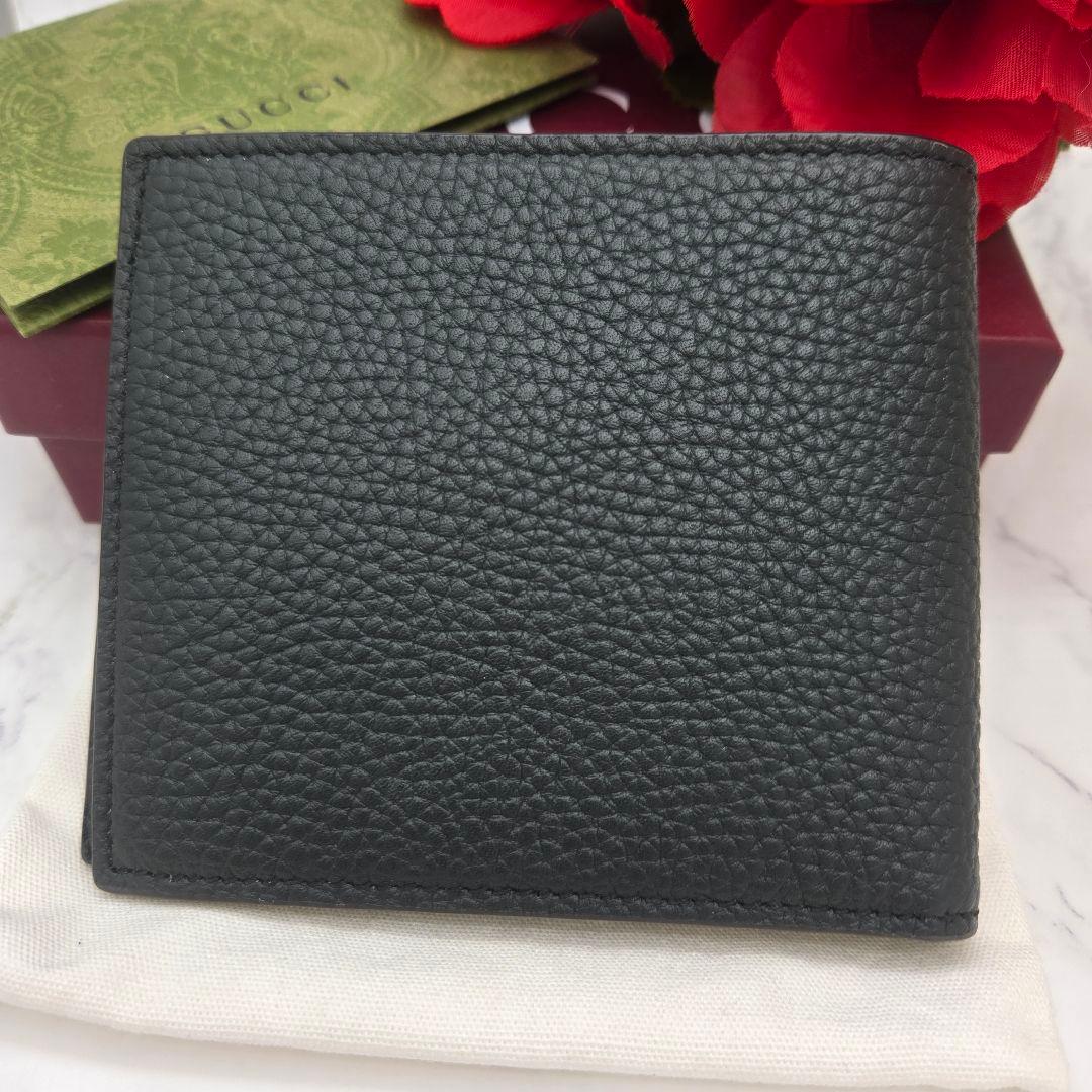 Gucci Logo Bifold Wallet Khaki Green — view 2