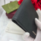 Gucci Logo Bifold Wallet Khaki Green — view 4
