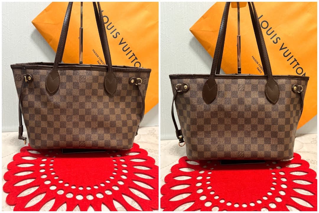 Louis Vuitton Neverfull Totes Brown — view 2